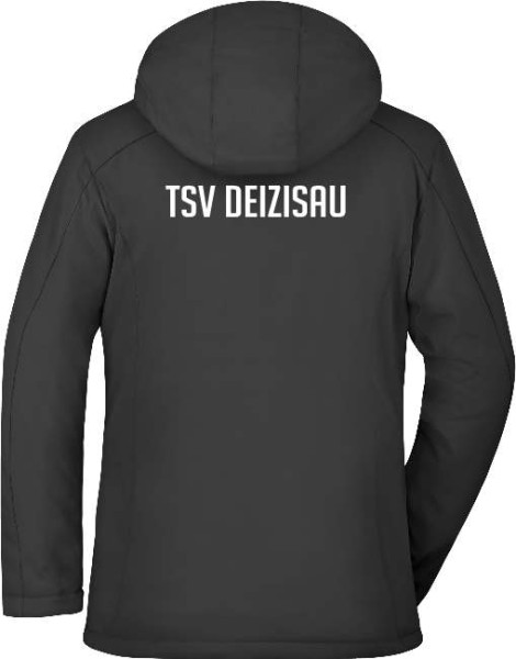Damen Wintersoftshelljacke inkl. Wappen u. Vereinsname (Initialen optional)